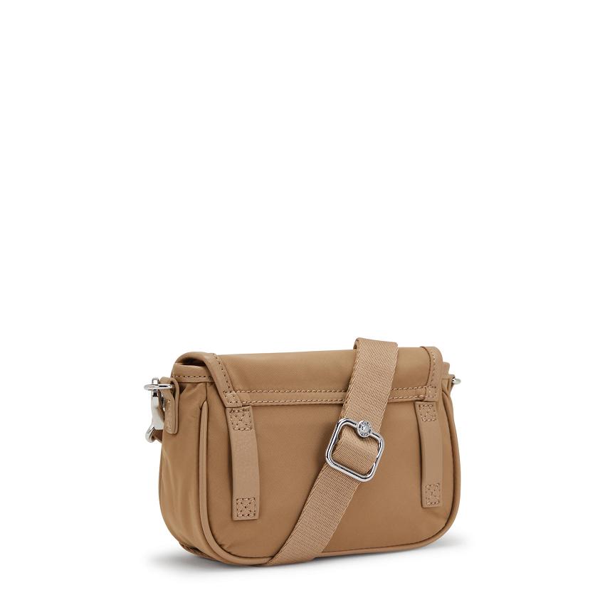 Kipling Inaki Small Crossbody Bags Khaki | UKKi1607J
