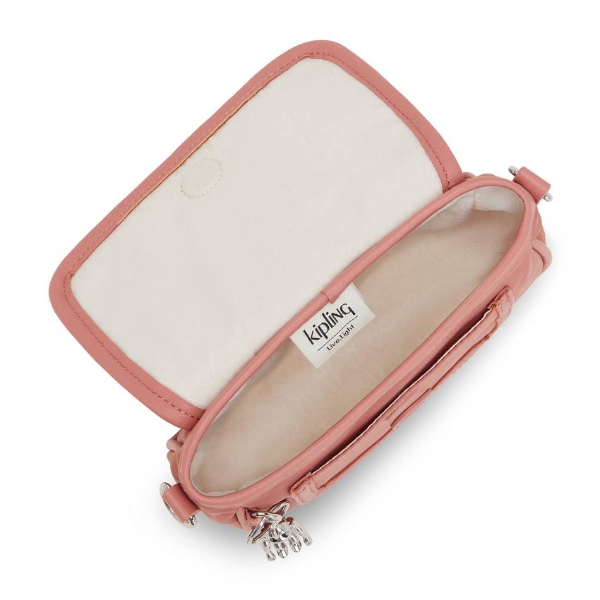 Kipling Inaki Small Crossbody Bags Rose | UKKi1605D
