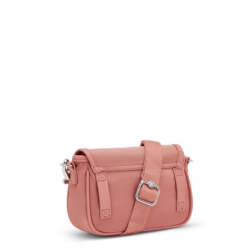 Kipling Inaki Small Crossbody Bags Rose | UKKi1605D