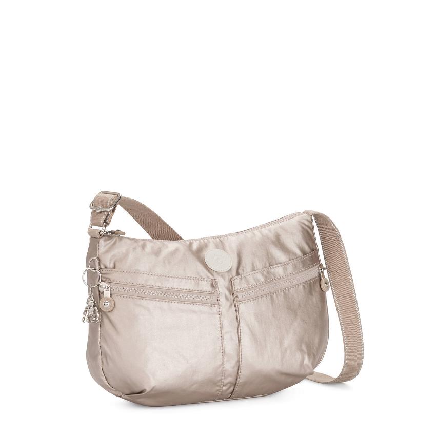 Kipling Izellah Metallic Handbags Metal | UKKi1805P