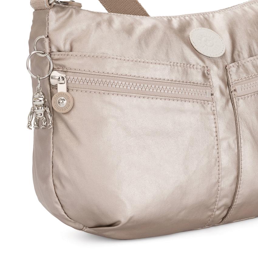Kipling Izellah Metallic Handbags Metal | UKKi1805P