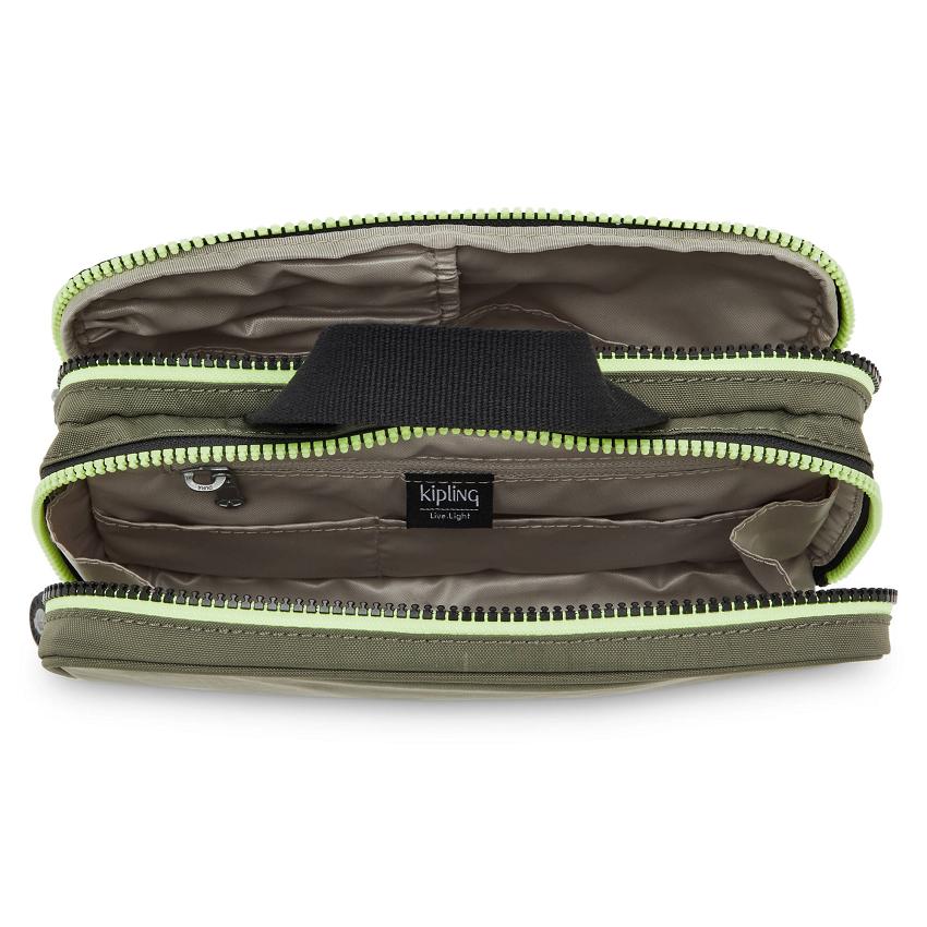Kipling Jaconita Toiletry Bags Olive | UKKi2061G