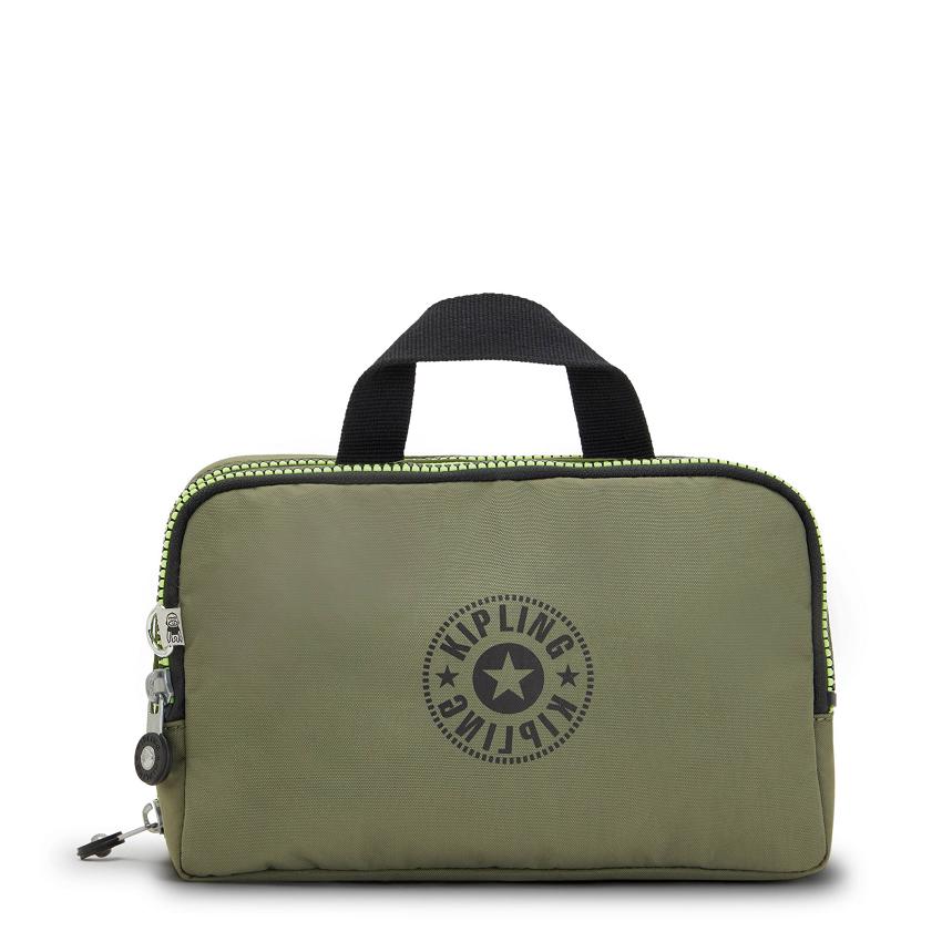 Kipling Jaconita Toiletry Bags Olive | UKKi2061G