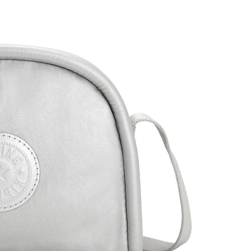 Kipling Jesper Crossbody Bags Silver | UKKi1614N