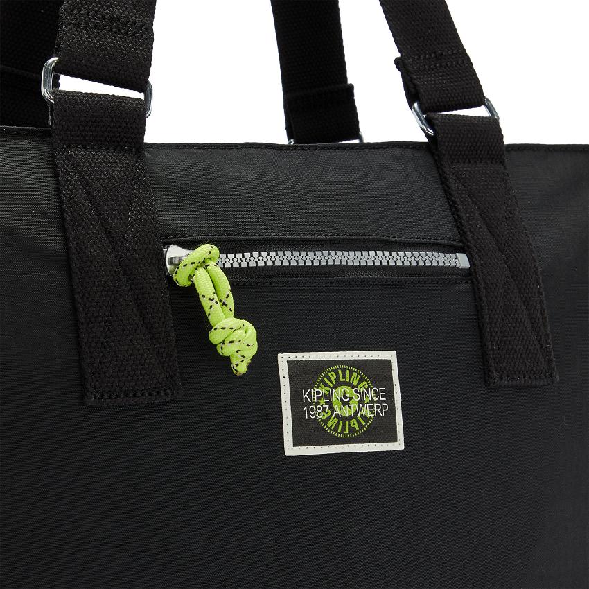 Kipling Jodi M Tote Bags Black | UKKi1764F