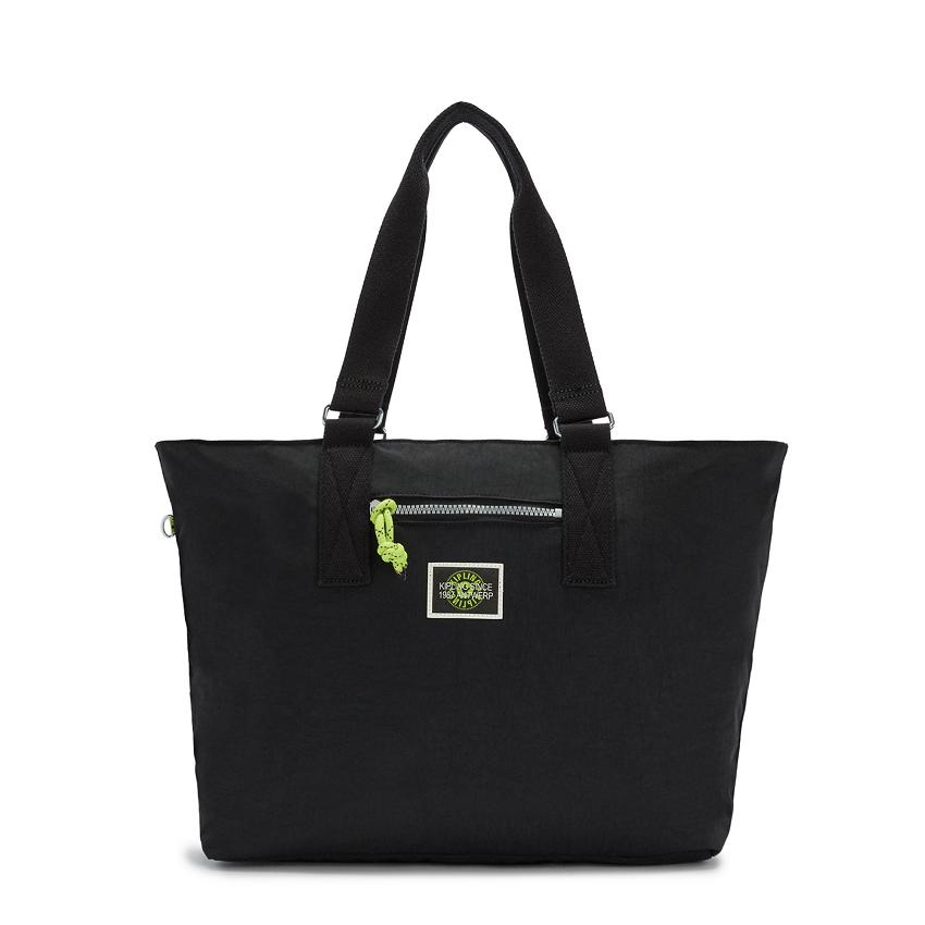 Kipling Jodi M Tote Bags Black | UKKi1764F