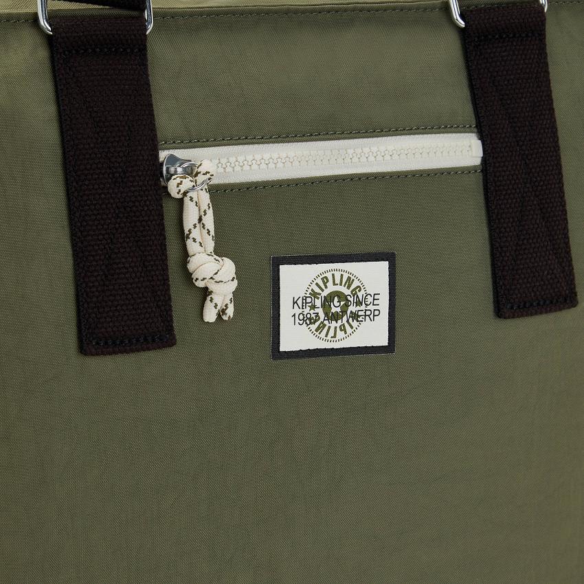 Kipling Jodi M Tote Bags Olive | UKKi1765G