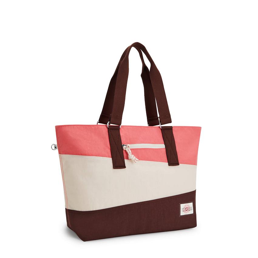 Kipling Jodi M Tote Bags Pink | UKKi1763S