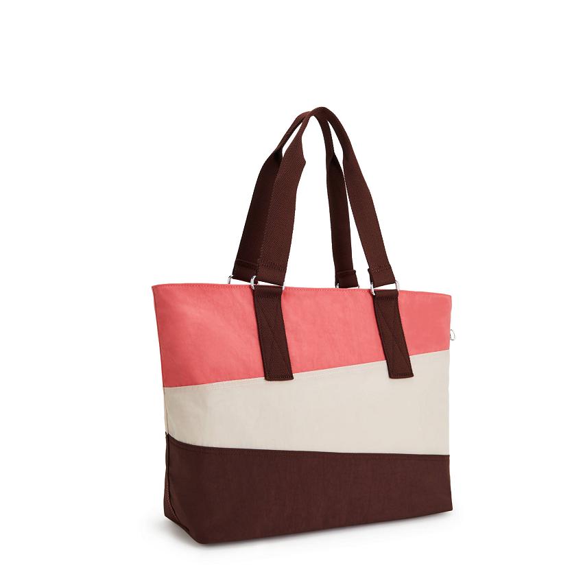 Kipling Jodi M Tote Bags Pink | UKKi1763S