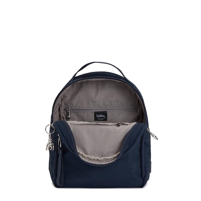 Kipling Kae Fashion Backpacks Blue | UKKi1274U