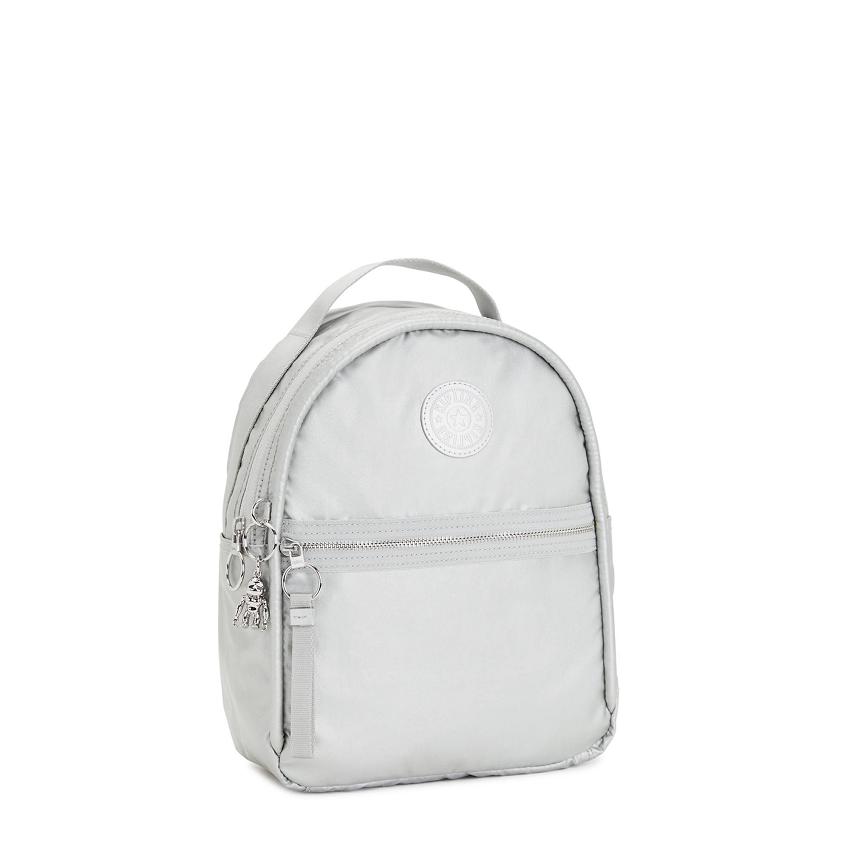 Kipling Kae Fashion Backpacks Silver | UKKi1276O
