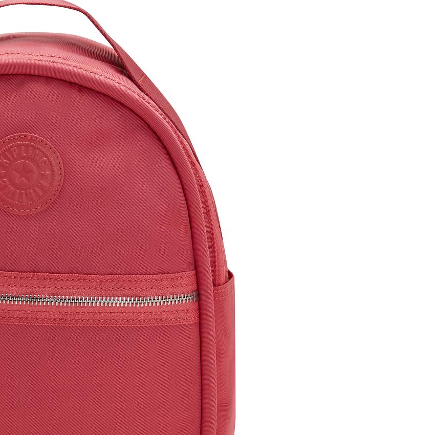 Kipling Kae Travel Backpacks Beige Coral | UKKi1434Z