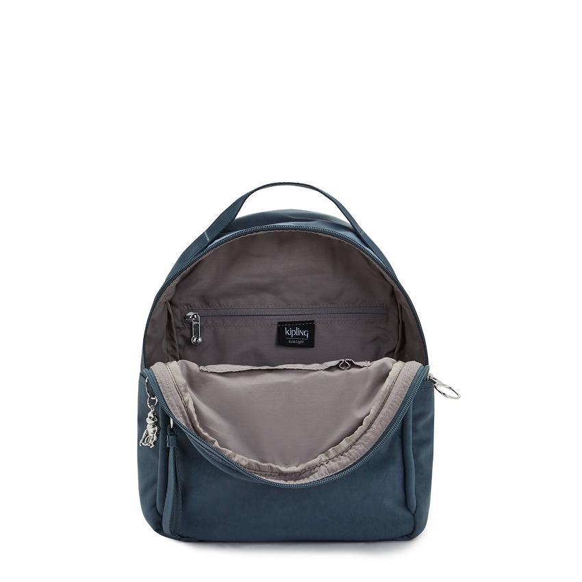 Kipling Kae Travel Backpacks Navy Grey | UKKi1438N