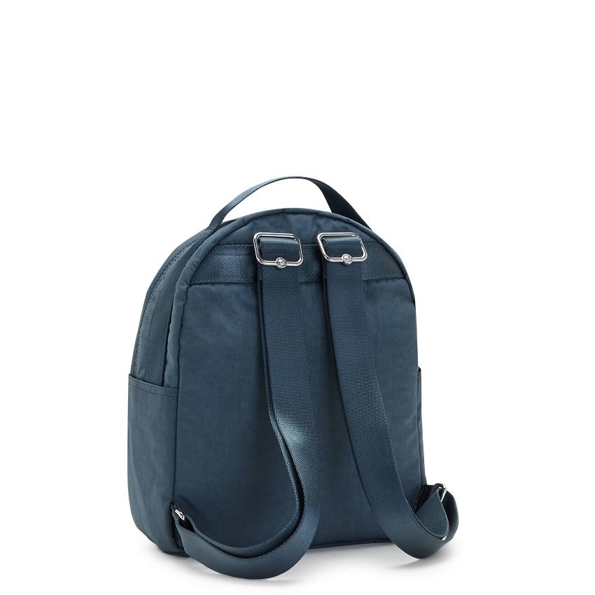 Kipling Kae Travel Backpacks Navy Grey | UKKi1438N