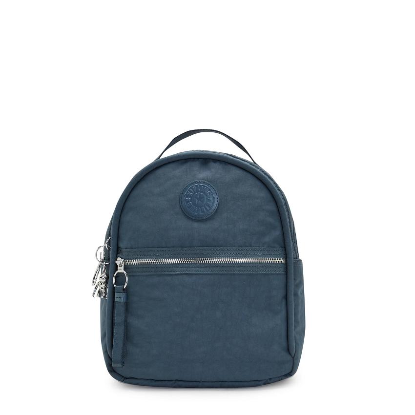 Kipling Kae Travel Backpacks Navy Grey | UKKi1438N