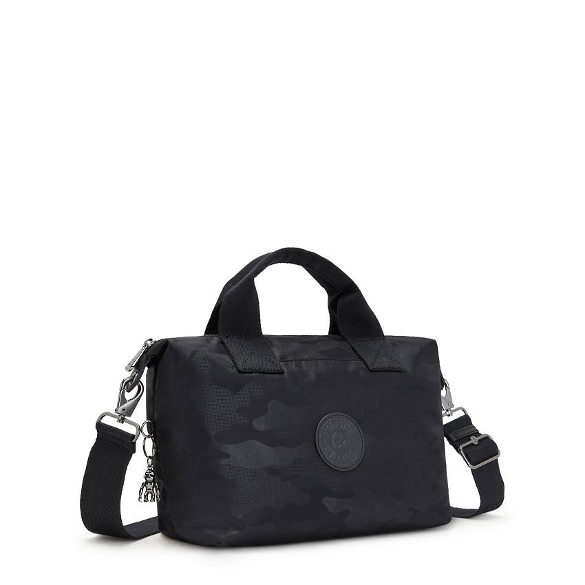 Kipling Kala Mini Mini Bags Black Camo | UKKi1858Q