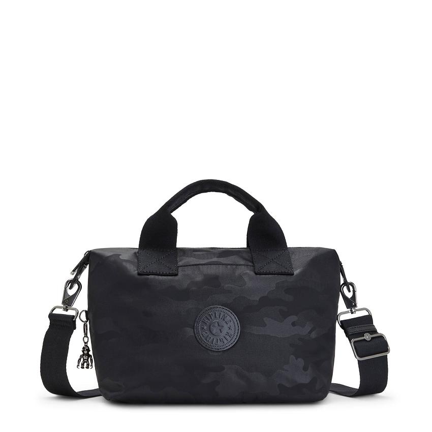 Kipling Kala Mini Mini Bags Black Camo | UKKi1858Q