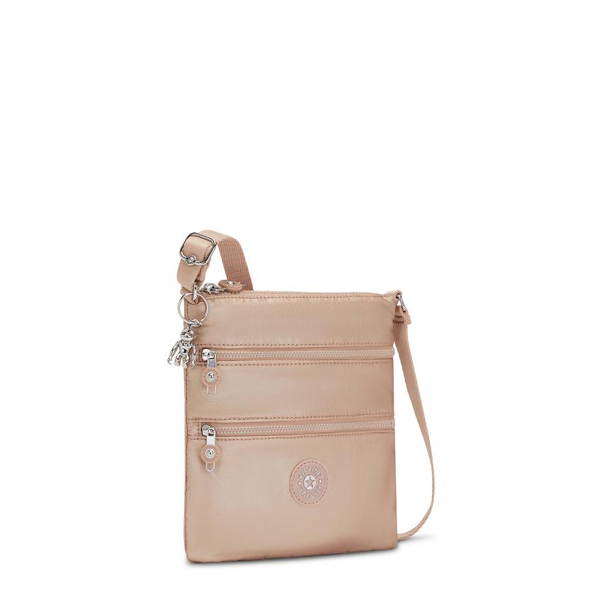 Kipling Keiko Crossbody Bags Gold Metal | UKKi1622E