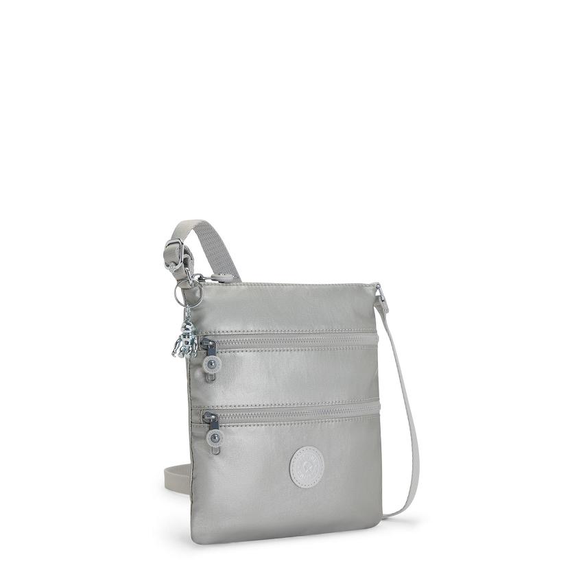 Kipling Keiko Mini Bags Silver | UKKi1865I
