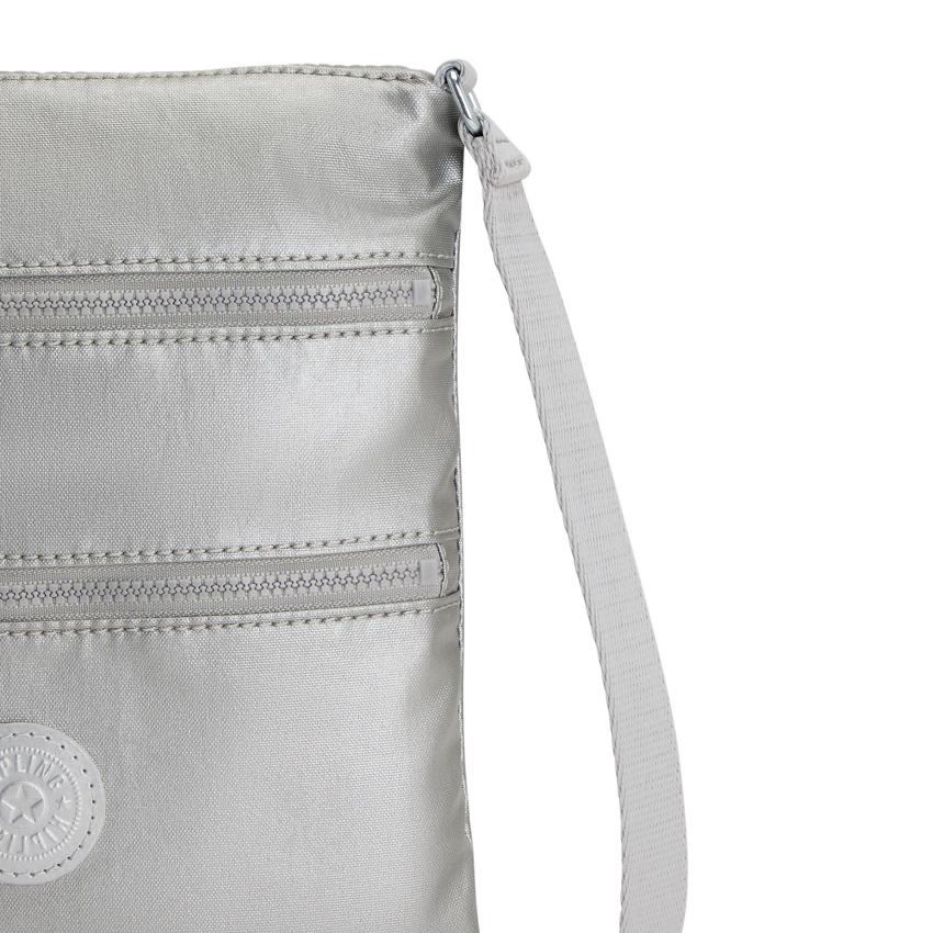 Kipling Keiko Mini Bags Silver | UKKi1865I