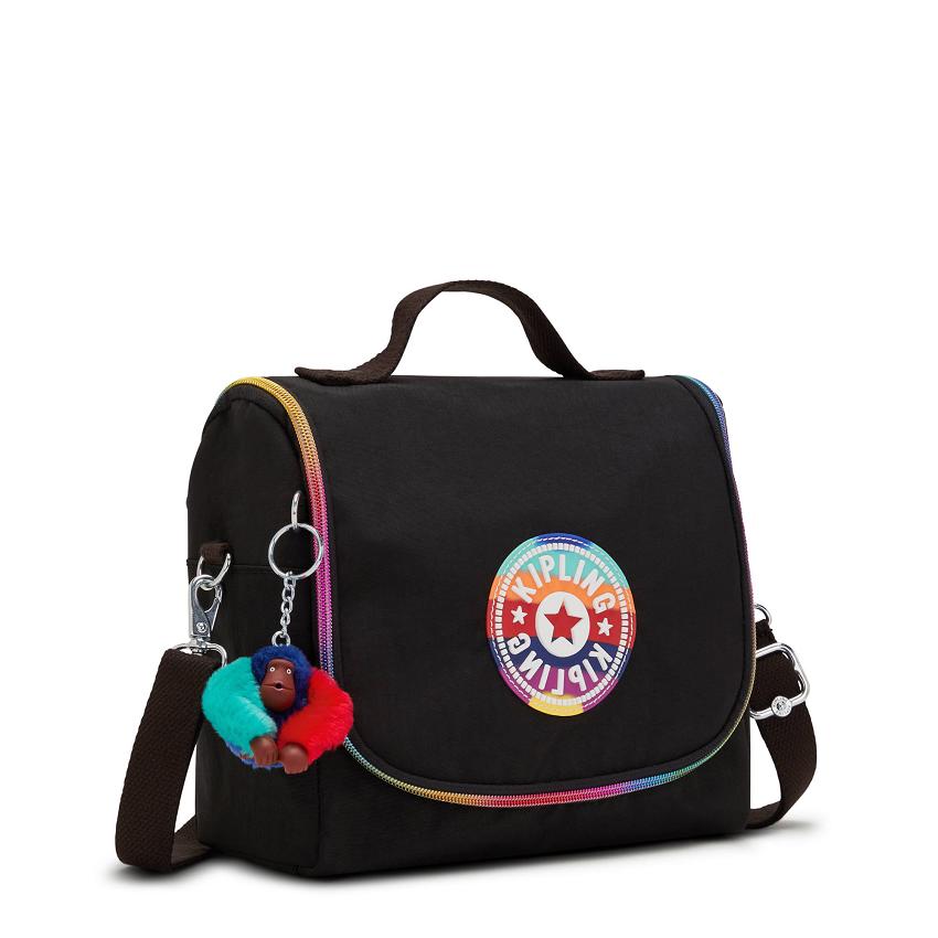 Kipling Kichirou Lunch Bags Black | UKKi2105R