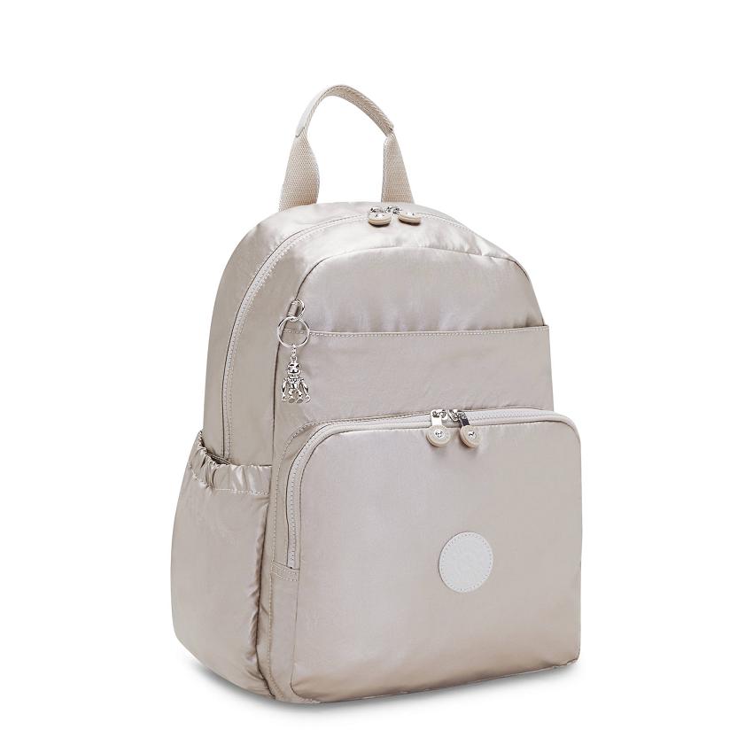 Kipling Maisie Fashion Backpacks Metal | UKKi1287W