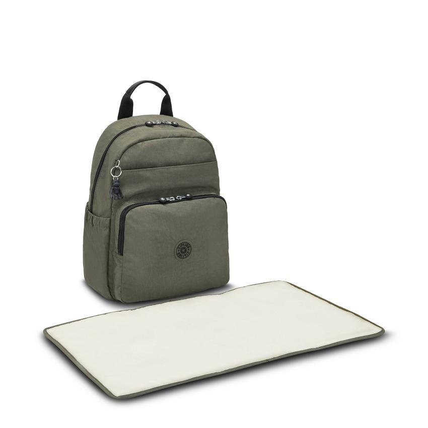Kipling Maisie Travel Backpacks Green | UKKi1444F