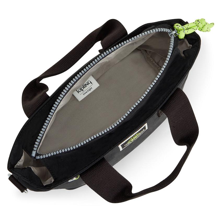 Kipling Minta Shoulder Bags Black | UKKi1967M