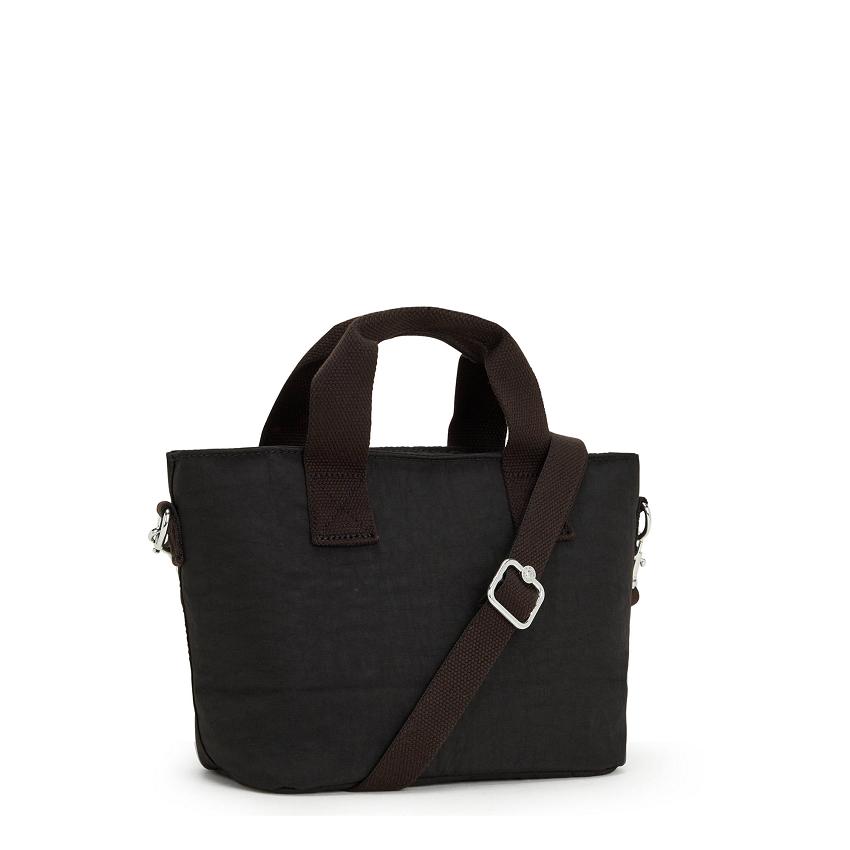 Kipling Minta Shoulder Bags Black | UKKi1967M