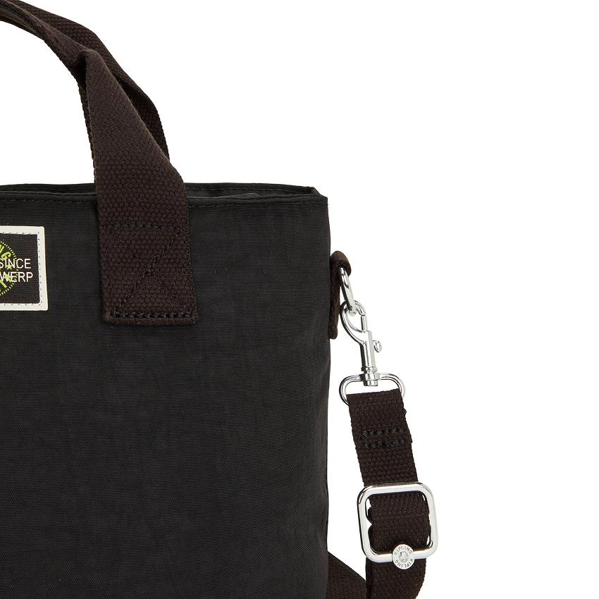 Kipling Minta Shoulder Bags Black | UKKi1967M