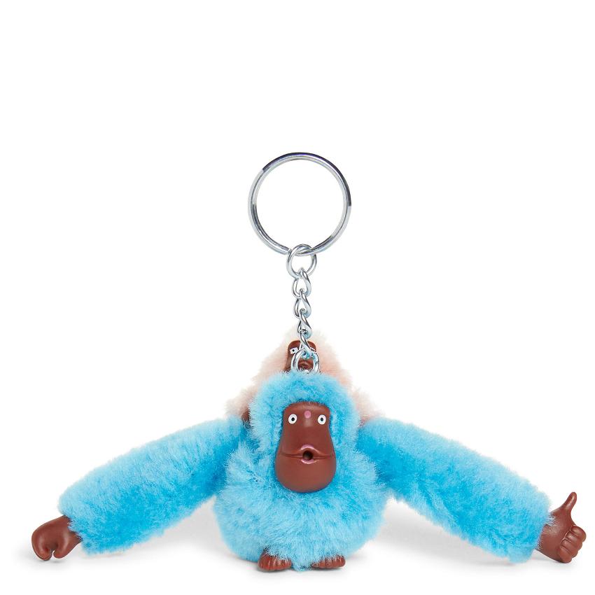 Kipling Mom And Baby Keychains Blue | UKKi1016F