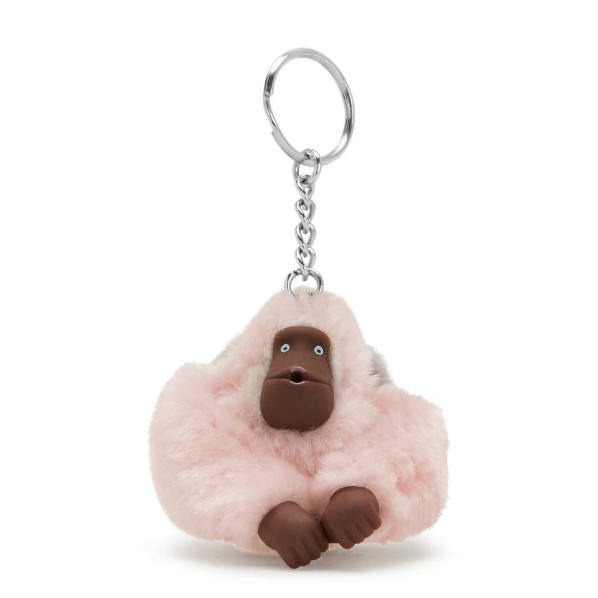 Kipling Mom And Baby Keychains Pink | UKKi1010U