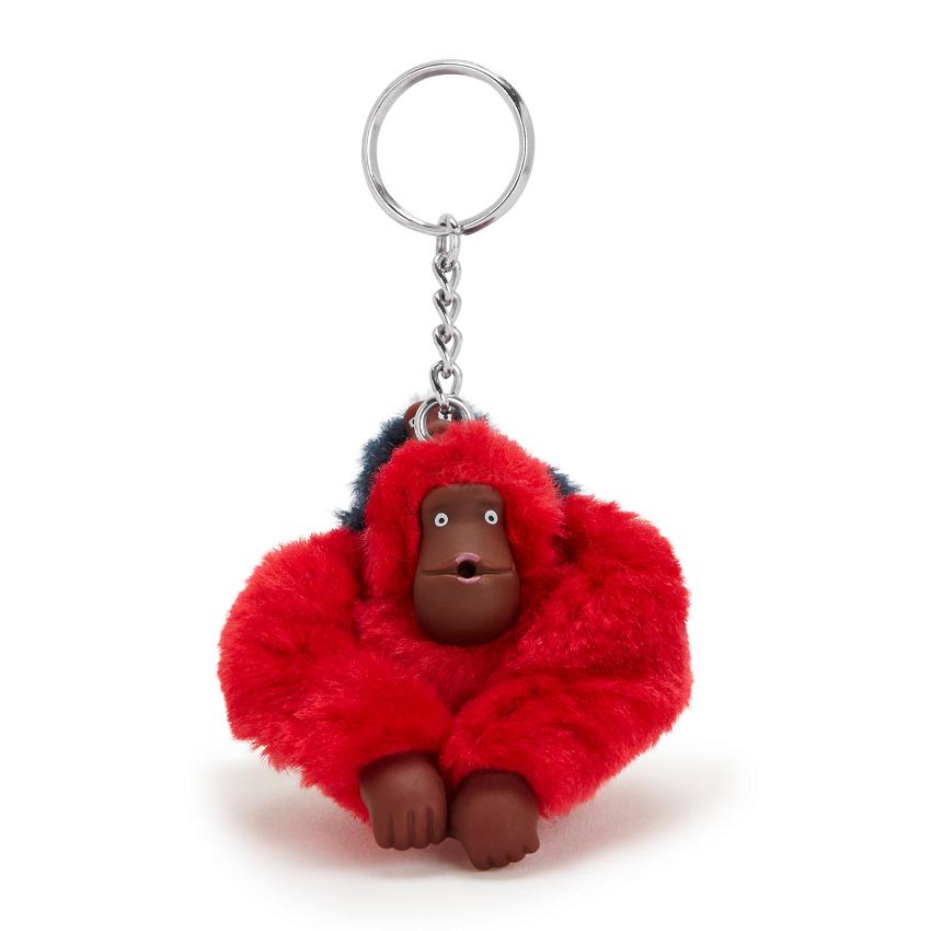 Kipling Mom And Baby Keychains Red | UKKi1013P