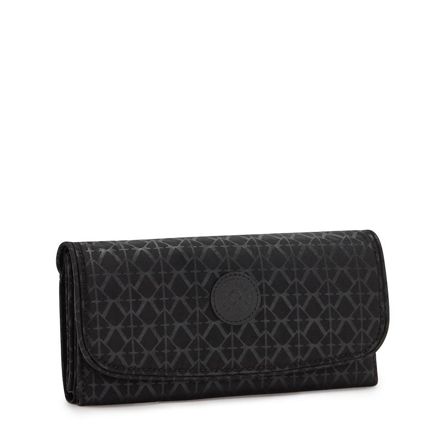 Kipling Money Land Wallets Black | UKKi1164S