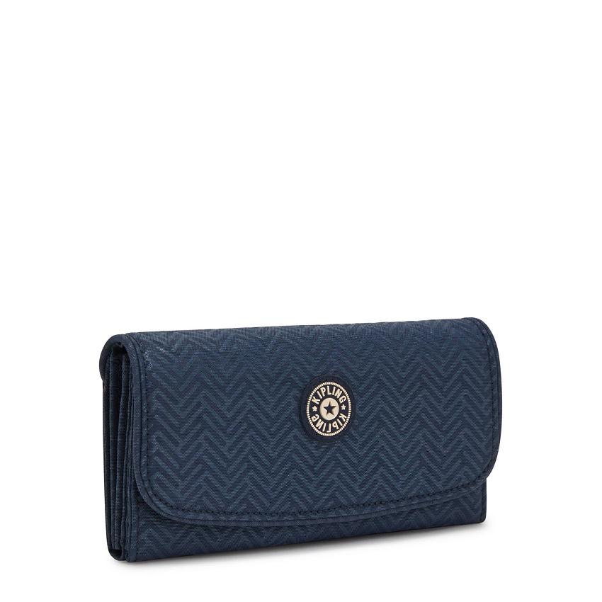 Kipling Money Land Wallets Blue | UKKi1169L