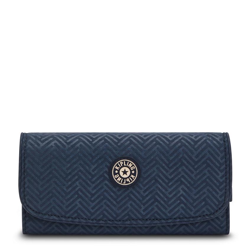 Kipling Money Land Wallets Blue | UKKi1169L