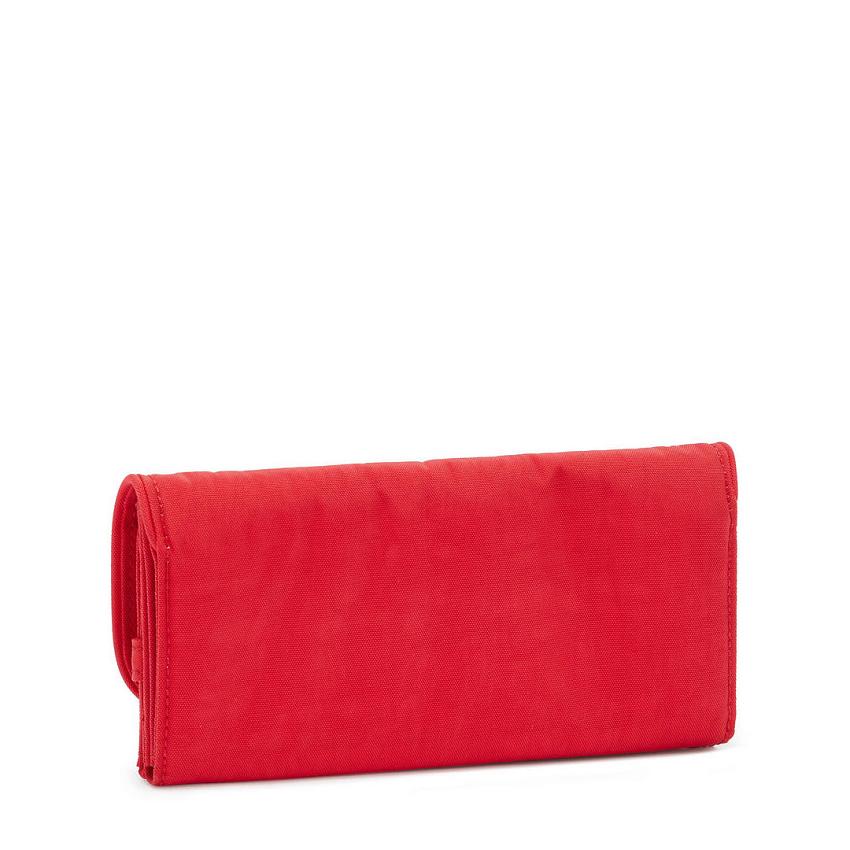 Kipling Money Land Wallets Red | UKKi1165D