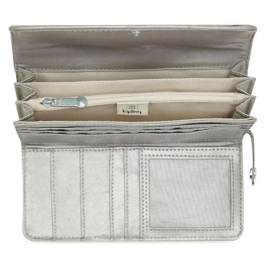Kipling Money Land Wallets Silver | UKKi1160U