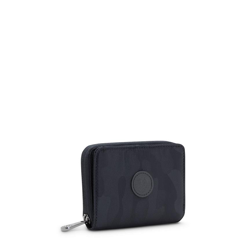Kipling Money Love Wallets Black Camo | UKKi1177M