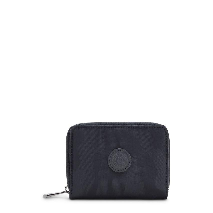 Kipling Money Love Wallets Black Camo | UKKi1177M