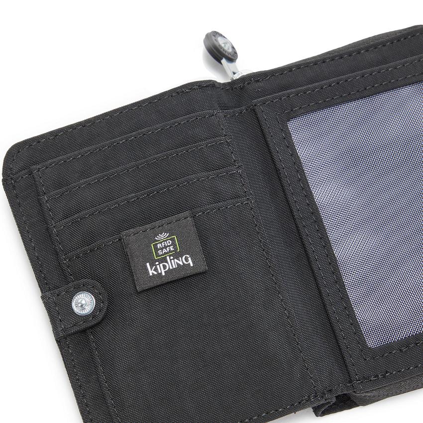 Kipling Money Love Wallets Black | UKKi1176N