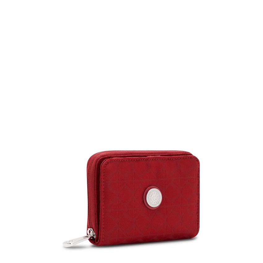 Kipling Money Love Wallets Red | UKKi1172V