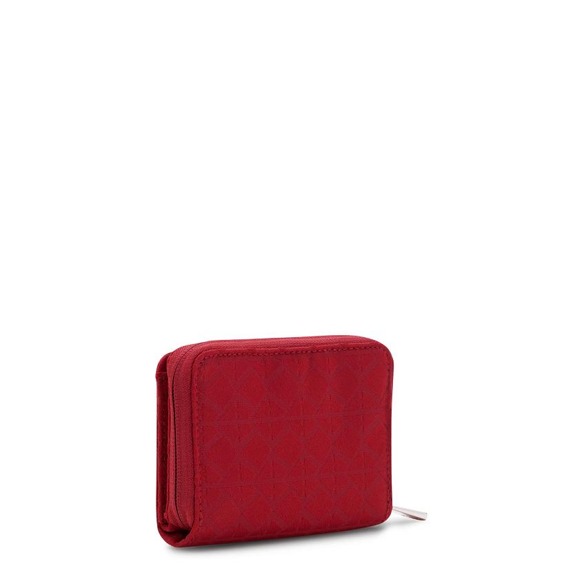 Kipling Money Love Wallets Red | UKKi1172V