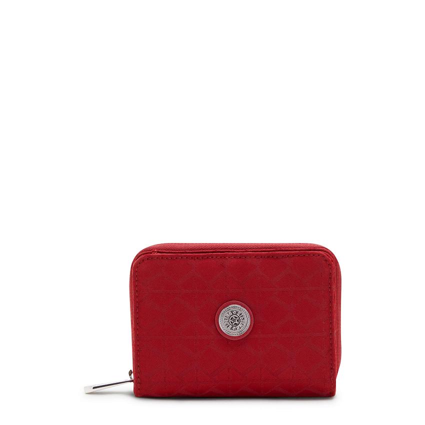 Kipling Money Love Wallets Red | UKKi1172V