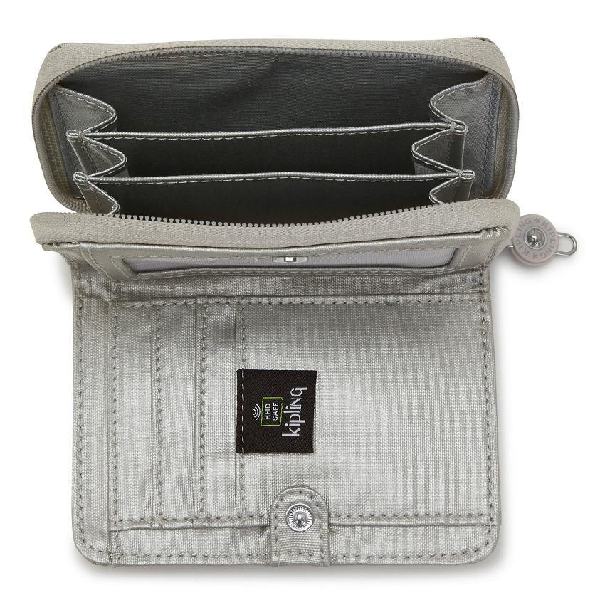 Kipling Money Love Wallets Silver | UKKi1170Z