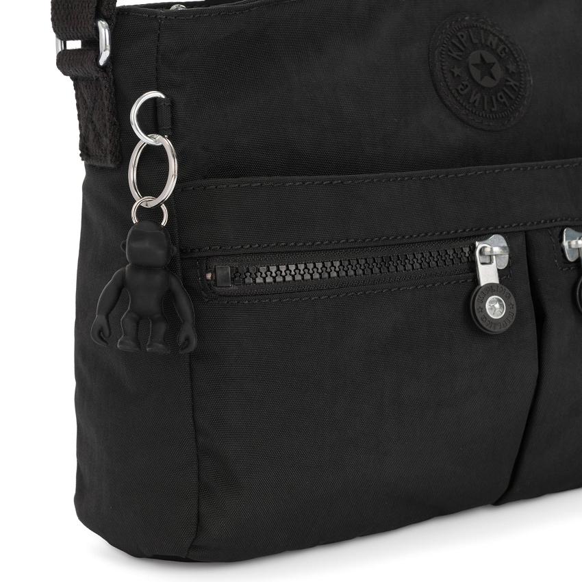 Kipling New Angie Crossbody Bags Black | UKKi1642T