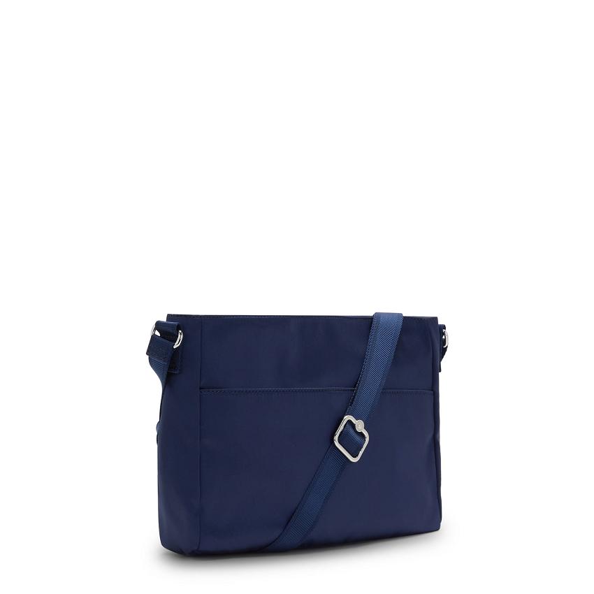 Kipling New Angie Crossbody Bags Blue | UKKi1639W