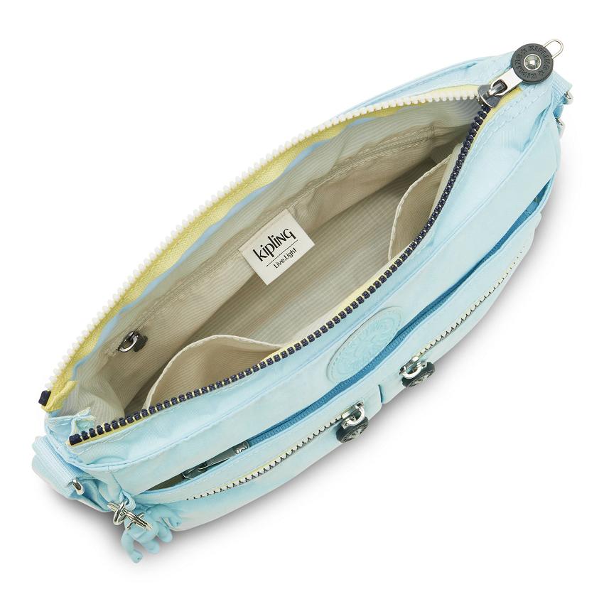 Kipling New Angie Crossbody Bags Blue | UKKi1645I