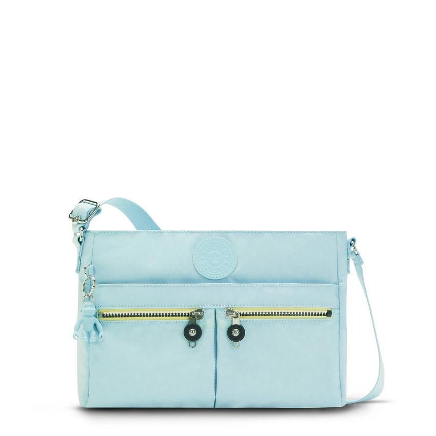 Kipling New Angie Crossbody Bags Blue | UKKi1645I