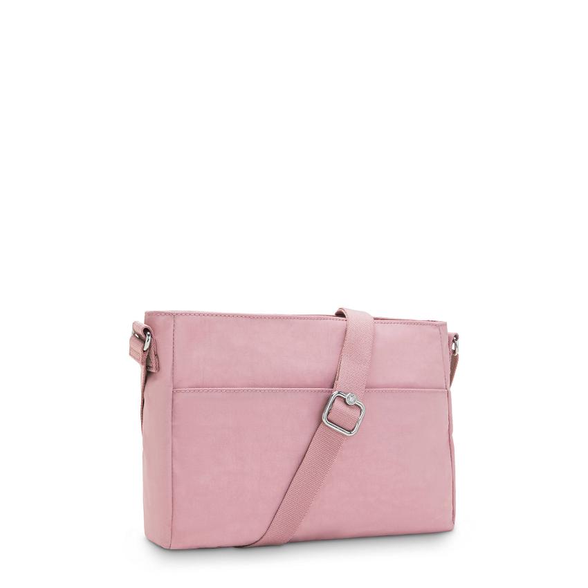 Kipling New Angie Crossbody Bags Lavender Pink | UKKi1647A